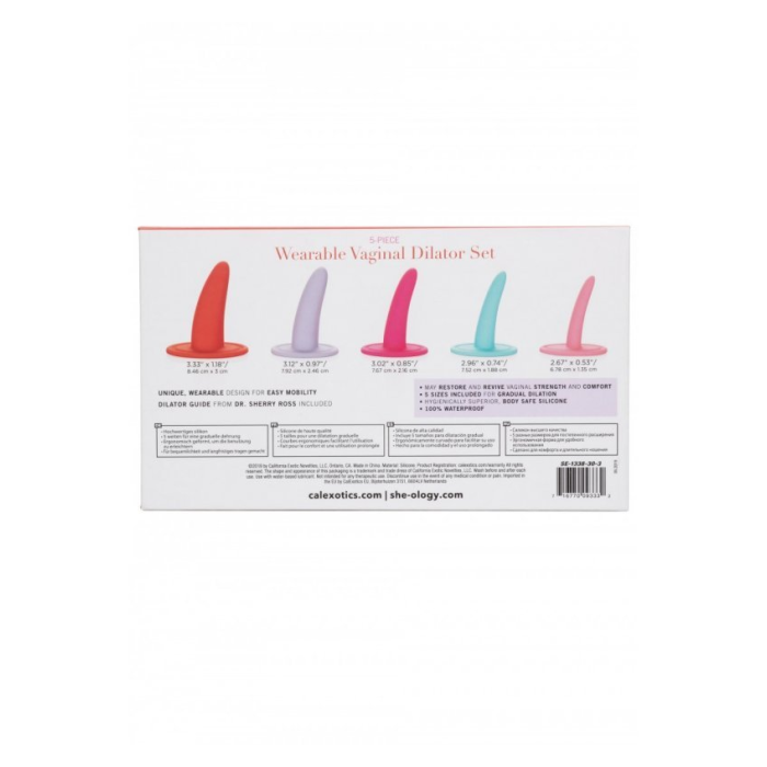 DILATOR SET- SHE-OLOGY WEARABLE VAGINAL 